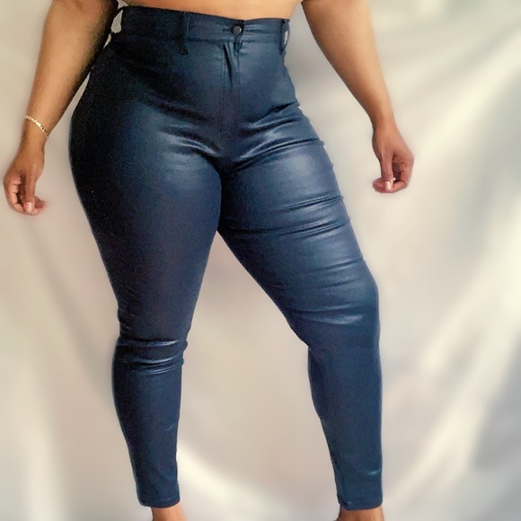 Night Owl PU Pants - Picture 1 of 2